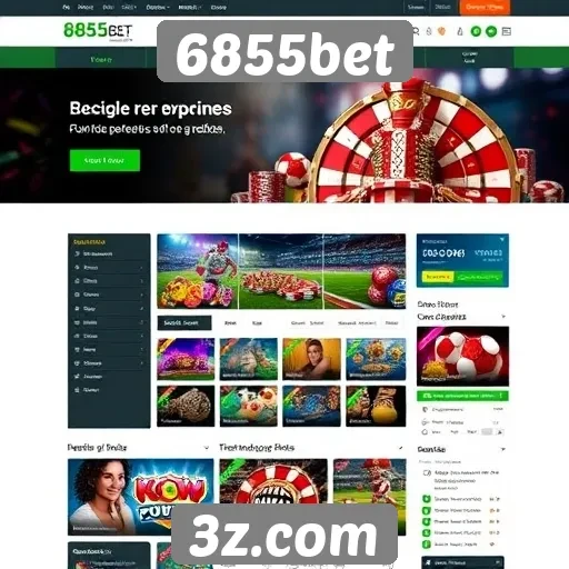 Análise da usabilidade do site 6855bet